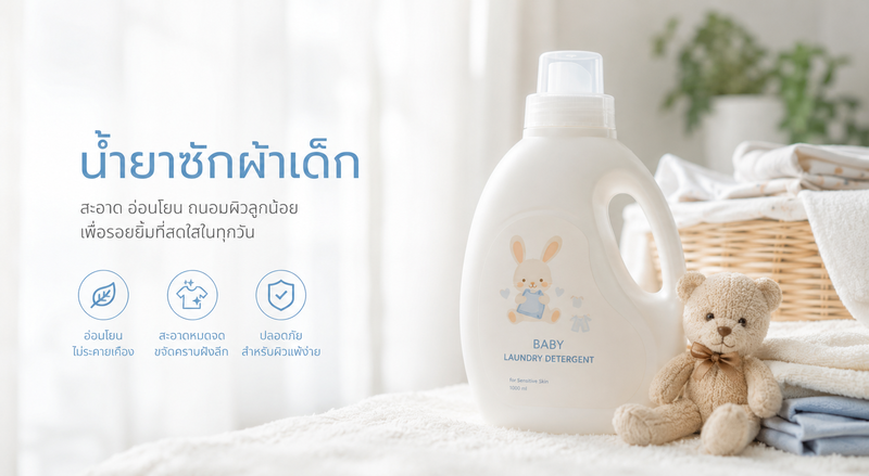 น้ำยาซักผ้าเด็ก